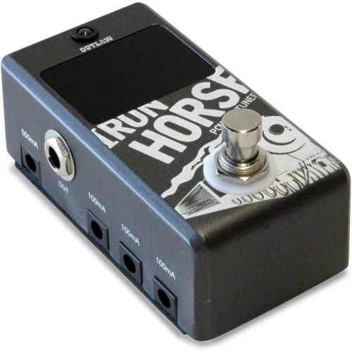  Outlaw Effects IRON-HORSE Tuner & Power Supply Pedal