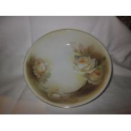 /Outoftheatticshop Beautiful antique RS Prussia bowl white roses