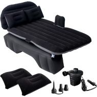 Car Air Mattress Back Seat Car Camping Bed, SUV Inflatable Bed with Pump and Pillows