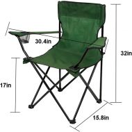 Outraveler Camping Folding Chair Outdoor Potable Chair with Cup Ring, Light Weight Compact Size, Heavy Duty