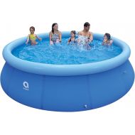 Outraveler Inflatable Swimming Pool 12ft,Outdoor Above Ground Pools for Kids Adults,Top Ring Blow Up Pool Easy Set,Backyard Garden Family