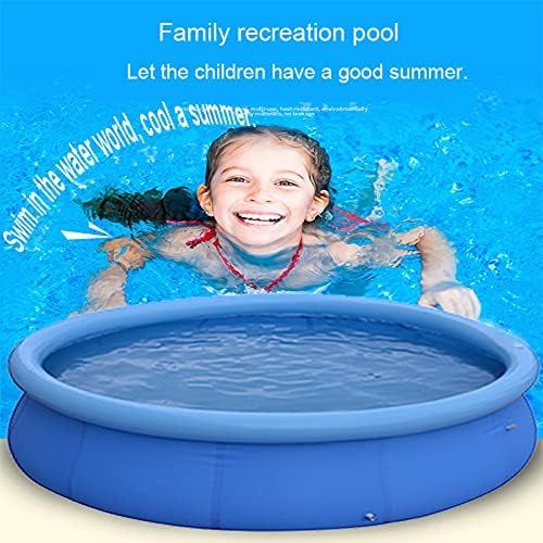  Outraveler Inflatable Swimming Pool 12ft,Outdoor Above Ground Pools for Kids Adults,Top Ring Blow Up Pool Easy Set,Backyard Garden Family