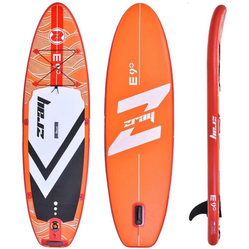  Outraveler Inflatable Stand Up Paddle Board for Adults&Youth,Blow Up SUP Accessories Non-Slip Deck,Adjustable Paddle Air Pump Waterproof Bag