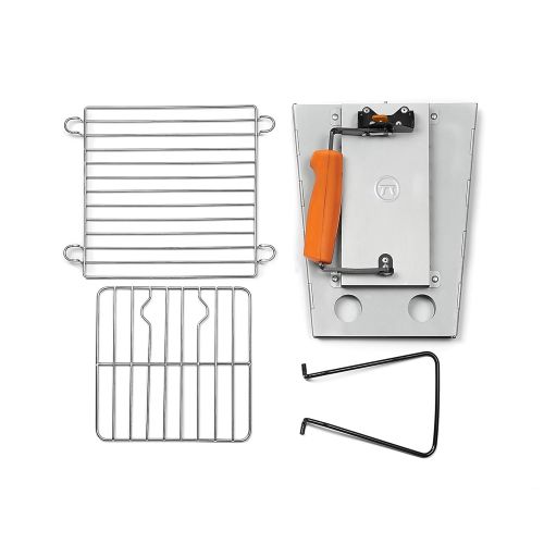  Outset 76356 Collapsible Camping Grill and Chimney Starter