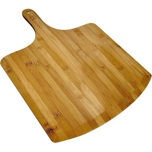  Outset Pizza Peel, Extra Large Bamboo Pizza Paddle, 18