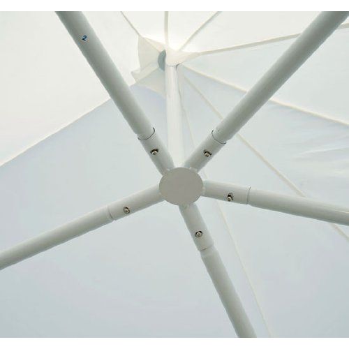  Outsunny 29 x 21 10-Wall Large Party Gazebo Tent - White