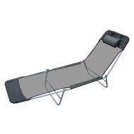 Outsunny 01-0336 Sun Lounge Chair, Black