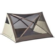 Outsunny 2-3 People Pop Up Camping Tent Automatic Instant Tent Portable Cabana Beach Tent w/Carry Bag, Windows and Doors, Outdoor Camping Hiking Indoor