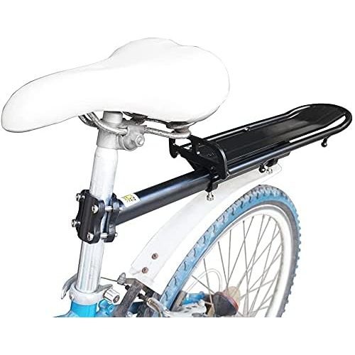  Outtag Retractable Aluminum Alloy Bike Mount Cycle Bicycle Rear Seat Post Rack (Cling-on Easy Install,max Weight 22lb)