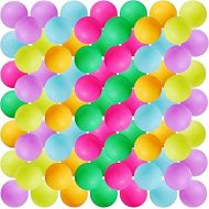 120 Pcs Colored Table Tennis Balls Bulk Mixed Colors 40 mm Entertainment Small Plastic Balls for Game Party Decoration Sports Activities Arts and Crafts and PET Toy