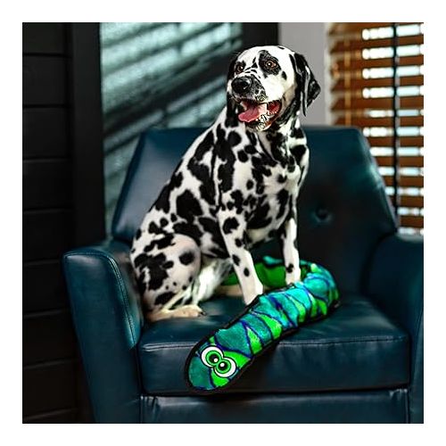  Outward Hound Durablez Blue Snake Plush Dog Toy, XL