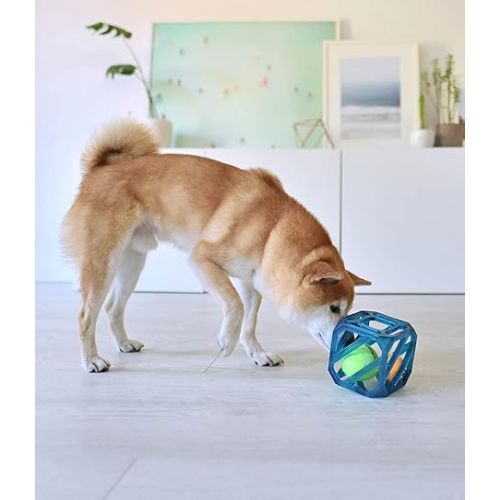  Outward Hound Puzzle Cube Interactive Squeaky Dog Toy