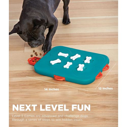  Outward Hound Nina Ottosson Dog Casino Advanced Puzzle Toy  Stimulating Interactive Dog Game for Dispensing Treats