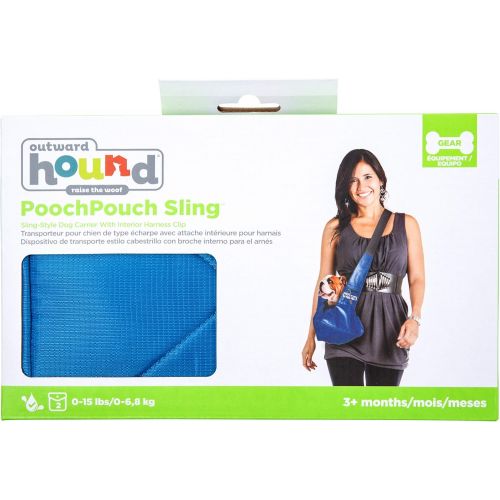  Poochpouch Dog Carrier, Sling Carrier for Small Dogs by Outward Hound