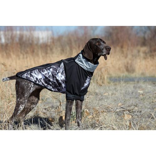  Outward Hound Durango Ultralight Fleece Lined Water Resistant Cool Weather Jacket for Dogs