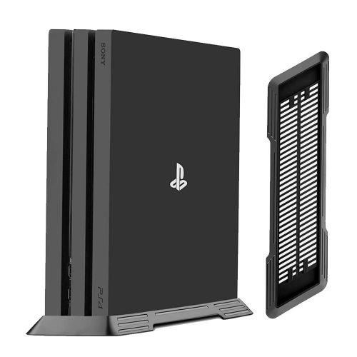  [아마존베스트]ABBB Ouxunus PS4 Pro Vertical Stand for Playstation 4 Pro with Integrated Cooling Vents and Non-Slip Feet