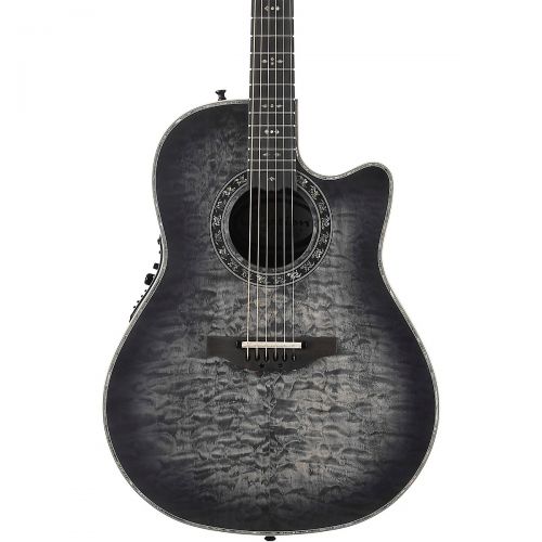  Ovation},description:In keeping with their tradition of creating beautifully innovative guitars, Ovation created a small batch run of Exotic Wood Elite Plus models like this C2078A