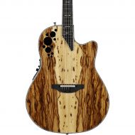 Ovation},description:In keeping with their tradition of creating beautifully innovative guitars, Ovation introduces the small batch run of exotic wood Elite Plus models. Featuring