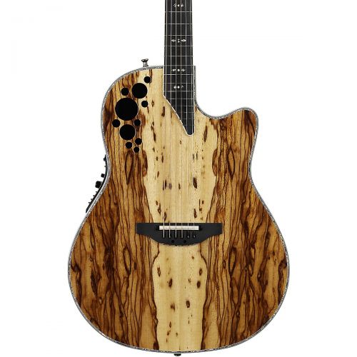  Ovation},description:In keeping with their tradition of creating beautifully innovative guitars, Ovation introduces the small batch run of exotic wood Elite Plus models. Featuring