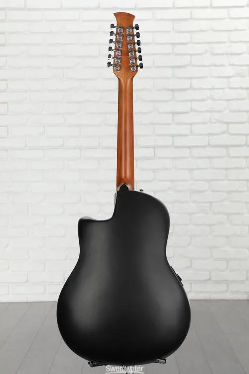  Ovation Applause AB2412II-5S Mid-depth 12-string Acoustic-electric Guitar - Black