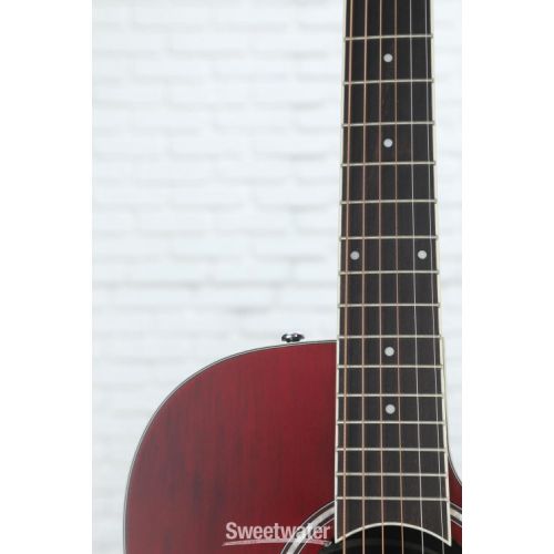  Ovation Applause AB24-2S Mid-depth Acoustic-electric Guitar - Ruby Red