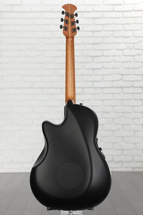  Ovation Timeless Elite Deep Contour Acoustic-Electric Guitar - Black Demo