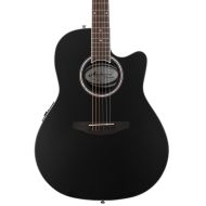 Ovation Applause AB28-5S Super Shallow Acoustic-electric Guitar - Black Satin