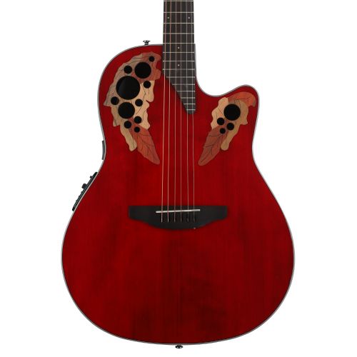  Ovation Elite Celebrity - Ruby Red