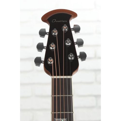  Ovation Celebrity Standard Plus Mid-Depth Acoustic-Electric Guitar - Nutmeg Burled Maple