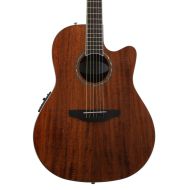 Ovation Celebrity Standard Plus Mid-Depth Acoustic-Electric Guitar - Natural Figured Koa