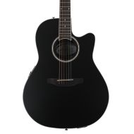 Ovation Applause AB24-5S Mid-depth Acoustic-electric Guitar - Black