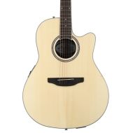 Ovation Applause AB24-4S Mid-depth Acoustic-electric Guitar - Natural