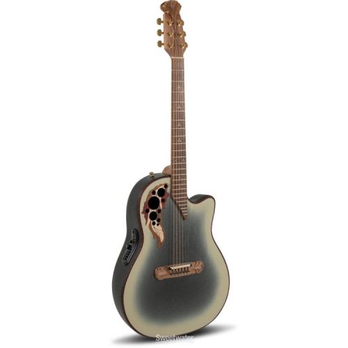  Ovation Adamas I GT Cutaway Deep Contour Acoustic-electric Guitar - Reverse Beige Burst