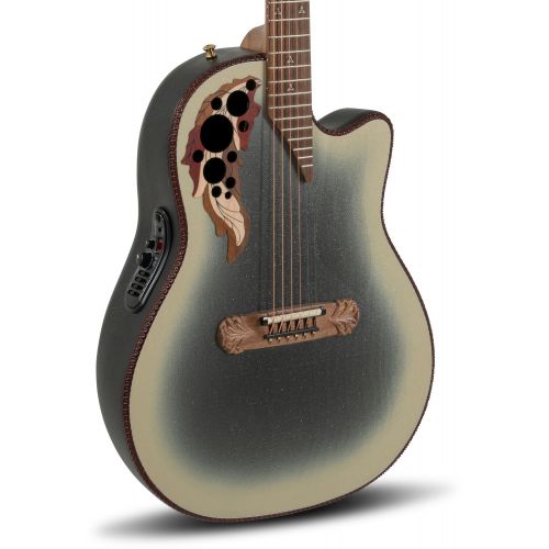  Ovation Adamas I GT Cutaway Deep Contour Acoustic-electric Guitar - Reverse Beige Burst