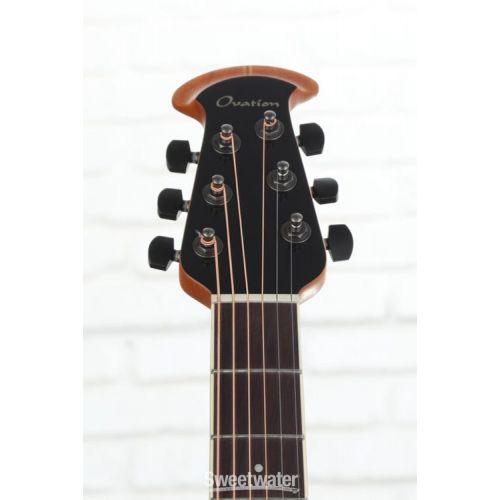  Ovation Timeless Elite Deep Contour Acoustic-Electric Guitar - Black