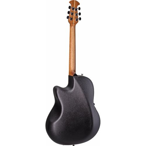  Ovation Standard Balladeer 2771AX Acoustic-electric Guitar, Black