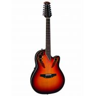Ovation Standard Elite 2758AX 12-string Acoustic-electric Guitar, New England Burst