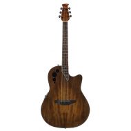 Ovation Applause 6 String Acoustic-Electric Guitar Right, Vintage Varnish Mid-Depth AE44II-VV
