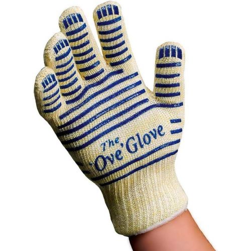  [아마존베스트]Ove Glove Hot Surface Handler Oven Mitt Glove, Perfect for Kitchen/Grilling, 540 Degree Resistance, As Seen On TV Household Gift, Heat & Flame