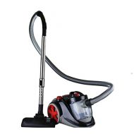 Ovente Bagless Canister Cyclonic Vacuum with HEPA Filter, Comes with Telescopic Wand, Combination Bristle BrushCrevice Nozzle and Retractable Cord, Featherlite, Corded (ST2000)