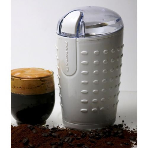  Ovente CG225 White Electric Coffee Grinder with Stainless Steel Blades by Ovente