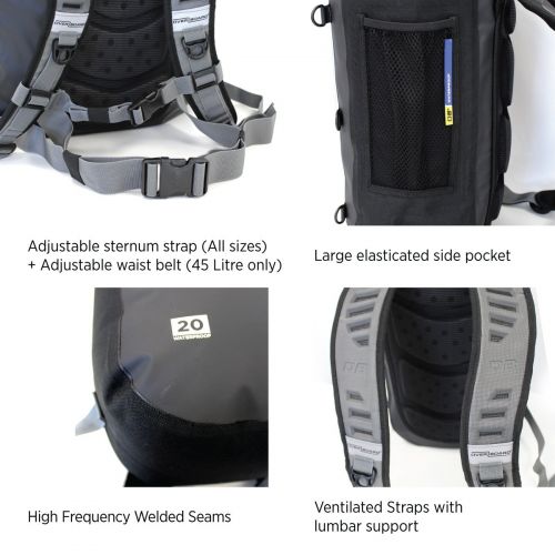  Overboard Classic 100% Waterproof Backpack Dry Bag