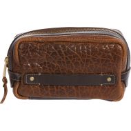 Overland+Sheepskin+Co Legacy American Bison Leather Travel Kit