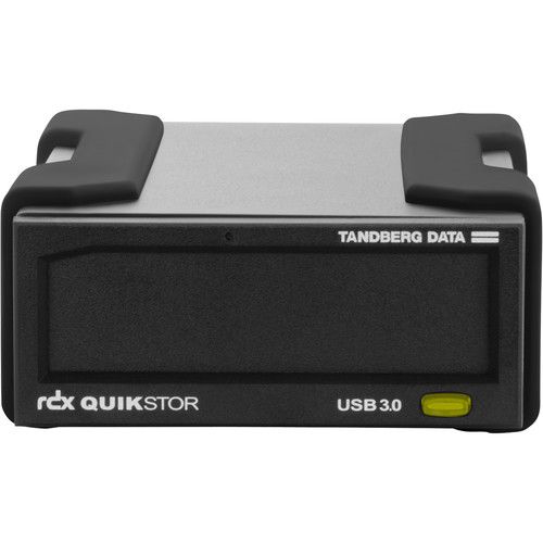  Overland RDX QuikStor External Drive System with 4TB Removable Media Disk