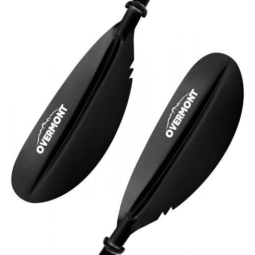  [아마존베스트]Overmont Kayak Paddle 87” 2-Piece Heavy Duty Aluminum Alloy Lightweight Oar for Inflatable Kayaks with Leash