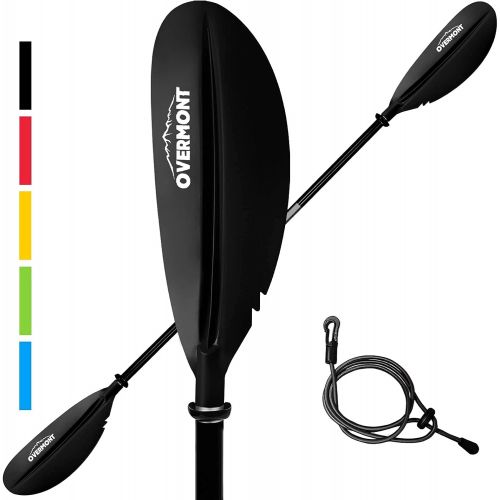  Overmont Kayak Paddle + Surf Leash Bundle