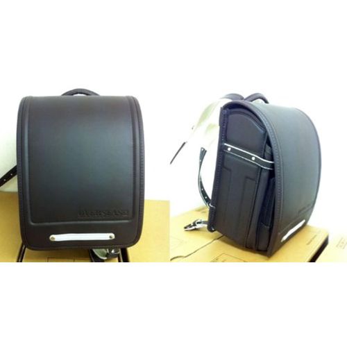  Oversea Randoseru available deep black for a4 size black schoolbag