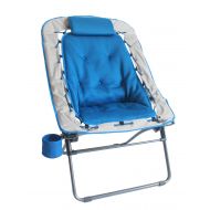 Oversize Foldable Rectangular Air Mesh Indoor Outdoor Bungee Chair for Dorms Camping and Game Rooms (1)