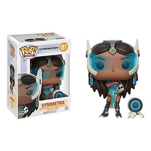  Pop! Games: Overwatch Mei, McCree, Lucio, Symmetra, D.VA with Meka and Reinhardt 6 Vinyl Figures! Set of 6