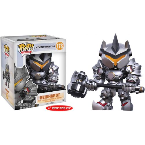  Pop! Games: Overwatch Mei, McCree, Lucio, Symmetra, D.VA with Meka and Reinhardt 6 Vinyl Figures! Set of 6